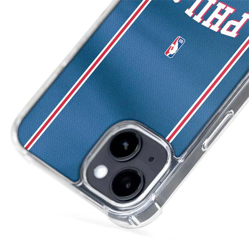 NBA Philadelphia 76ers Jersey iPhone 15 MagSafe Case
